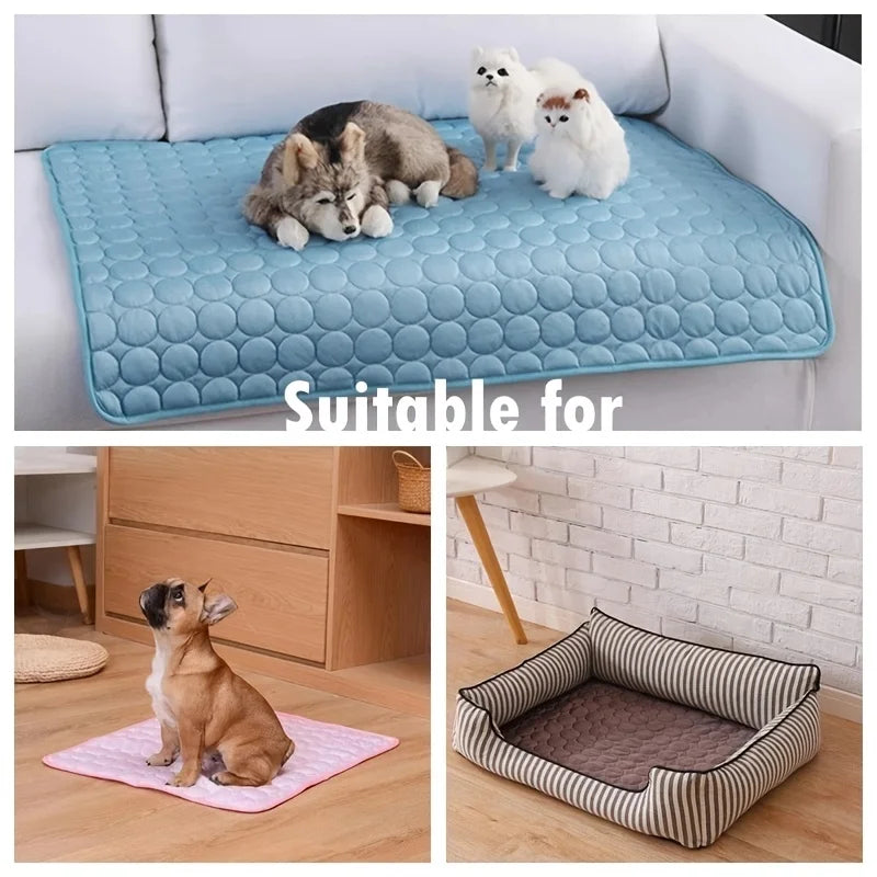 Extra Large Dog & Cat Cooling Mat – Self-Cooling Gel Pad